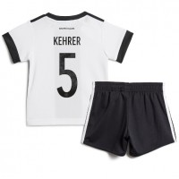 Fotballdrakt Barn Tyskland Thilo Kehrer #5 Hjemmedraktsett VM 2022 Kortermet (+ Korte bukser)